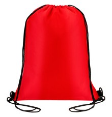 Мешок для обуви BRAUBERG ПРОЧНЫЙ, на шнурке, красный, 42x33 см, 227141