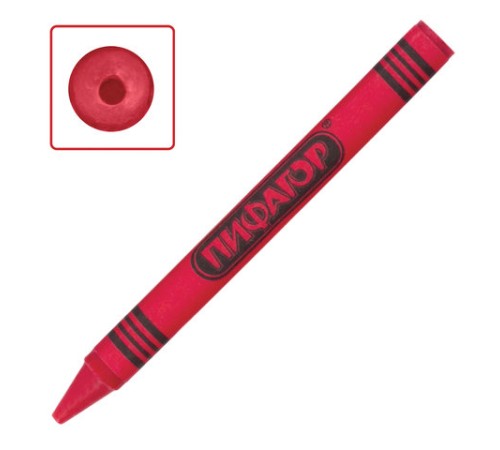 Восковые мелки ПИФАГОР 