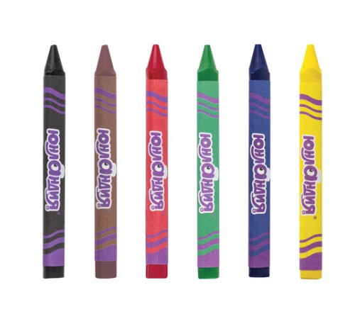 Восковые мелки трехгранные ЮНЛАНДИЯ 