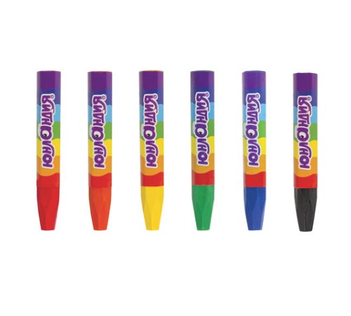 Восковые мелки утолщенные ЮНЛАНДИЯ 