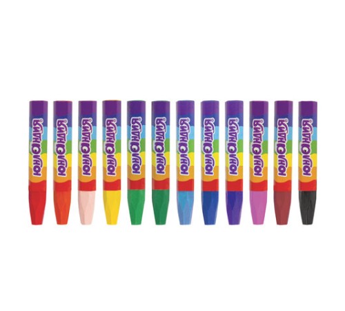 Восковые мелки утолщенные ЮНЛАНДИЯ 