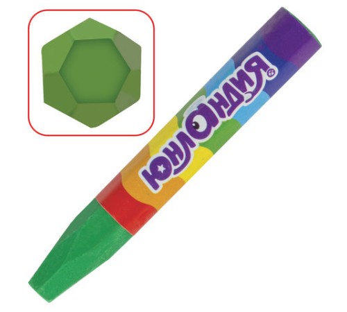 Восковые мелки утолщенные ЮНЛАНДИЯ 