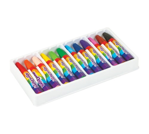 Восковые мелки утолщенные ЮНЛАНДИЯ 