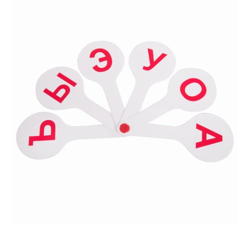 Веер-касса (гласные буквы) ПИФАГОР, 227390