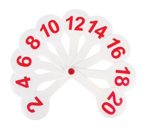 Веер-касса (цифры от 1 до 20) ПИФАГОР, 227392