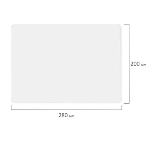 Доска для лепки А4, 280х200 мм, ПИФАГОР, белая, 227396