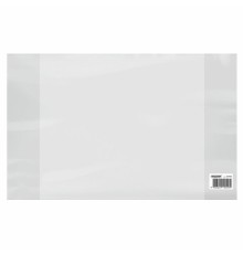 Обложка ПП со штрихкодом для дневников в твердом переплете и тетрадей, 70 мкм, 221х350 мм, прозрачная, ПИФАГОР, 227408