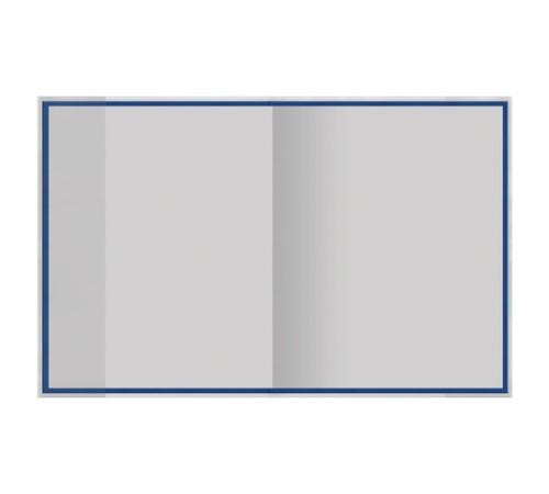 Обложка ПП со штрихкодом для дневников в твердом переплете и тетрадей, 70 мкм, 221х350 мм, прозрачная, ПИФАГОР, 227408