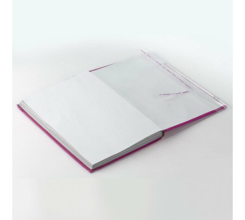 Обложка ПП со штрихкодом для тетрадей и дневников, КЛЕЙКИЙ КРАЙ, 70 мкм, 215х360 мм, универсальная, прозрачная, ПИФАГОР, 227410