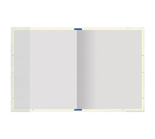 Обложка ПП со штрихкодом для учебников младших классов БОЛЬШОГО ФОРМАТА, КЛЕЙКИЙ КРАЙ, 70 мкм, 265х450 мм, прозрачная, ПИФАГОР, 227416