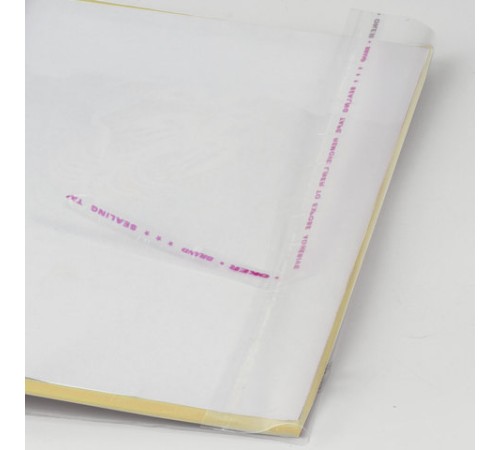 Обложка ПП со штрихкодом для учебников младших классов БОЛЬШОГО ФОРМАТА, КЛЕЙКИЙ КРАЙ, 70 мкм, 280х450 мм, прозрачная, ПИФАГОР, 227417