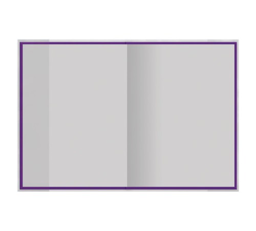 Обложки ПП для учебников БОЛЬШОГО ФОРМАТА, КОМПЛЕКТ 5 шт., КЛЕЙКИЙ КРАЙ, 80 мкм, 280х450 мм, универсальные, прозрачные, ПИФАГОР, 227418