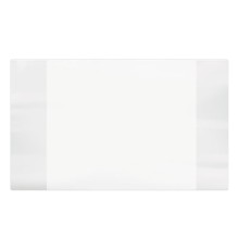 Обложка ПЭ для тетрадей и дневников, ПЛОТНАЯ, 90 мкм, 210х350 мм, прозрачная, ПИФАГОР, 227423