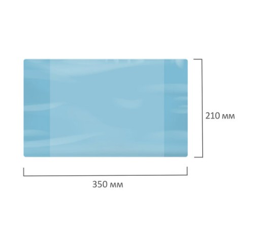 Обложки ПВХ для тетрадей и дневников, КОМПЛЕКТ 10 шт., ЦВЕТНЫЕ, ПЛОТНЫЕ, 100 мкм, 210х350 мм, ПИФАГОР, 227477