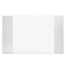 Обложка ПВХ для тетрадей и дневников, ПЛОТНАЯ, 100 мкм, 210х350 мм, прозрачная, ПИФАГОР, 227479