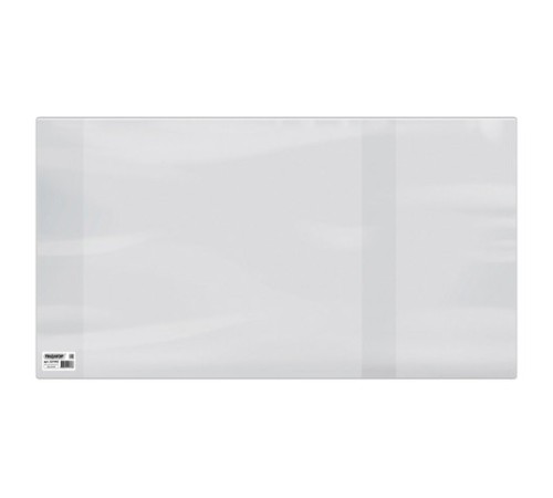 Обложка ПВХ со штрихкодом для учебников А4 БОЛЬШОГО ФОРМАТА, контурных карт, атласов, ПЛОТНАЯ, 120 мкм, 292х560 мм, ПИФАГОР, 227492