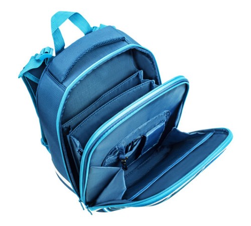 Ранец BRAUBERG PREMIUM, 2 отделения, с брелком, Techno, 38х29х16 см, 227812