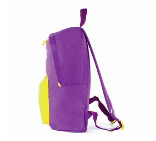 Рюкзак ЮНЛАНДИЯ с брелоком, универсальный, фиолетовый, 44х30х14 см, 227955