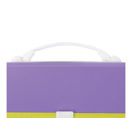 Папка-портфель пластиковая BRAUBERG 