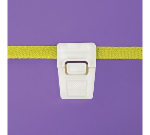 Папка-портфель пластиковая BRAUBERG 