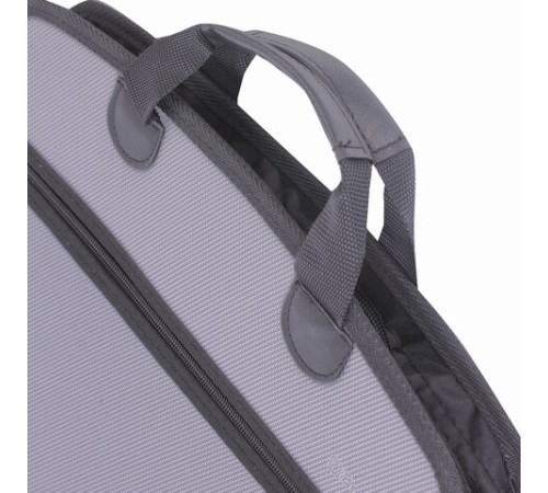 Папка-портфель пластиковая BRAUBERG А4+ (375х305х60 мм), 4 отделения, 2 кармана, серая, 228685