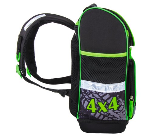 Ранец ЮНЛАНДИЯ WISE, 1 отделение, 3 кармана, устойчивое дно, 