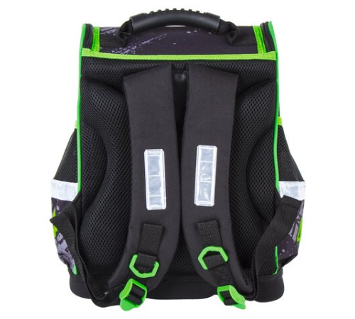 Ранец ЮНЛАНДИЯ WISE, 1 отделение, 3 кармана, устойчивое дно, 