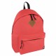 Рюкзак BRAUBERG СИТИ-ФОРМАТ один тон, универсальный, коралловый, 41х32х14 см, 228844