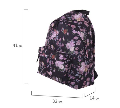 Рюкзак BRAUBERG СИТИ-ФОРМАТ универсальный, 