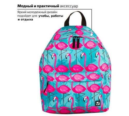 Рюкзак BRAUBERG СИТИ-ФОРМАТ универсальный, 