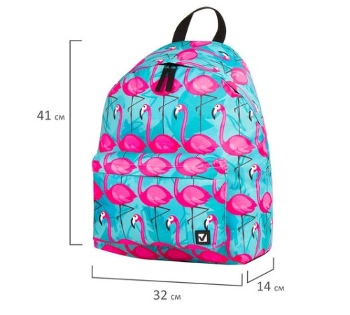 Рюкзак BRAUBERG СИТИ-ФОРМАТ универсальный, 