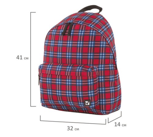 Рюкзак BRAUBERG СИТИ-ФОРМАТ универсальный, 