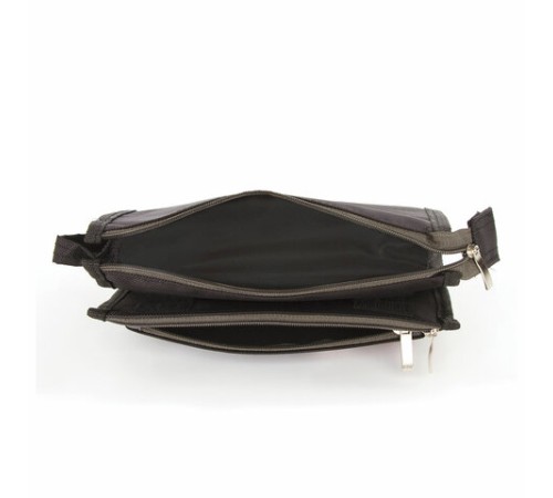 Пенал ЮНЛАНДИЯ для мальчиков, 3 отделения, мягкий, 