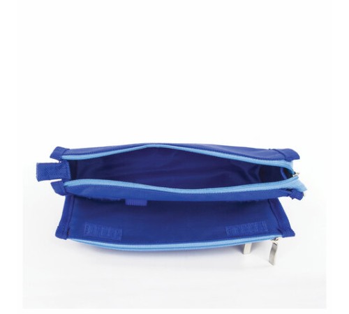 Пенал ЮНЛАНДИЯ для мальчиков, 3 отделения, мягкий, 