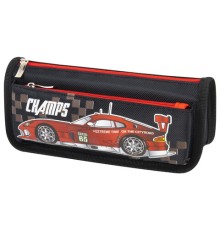 Пенал мягкий ЮНЛАНДИЯ, 2 отделения, полиэстер, 