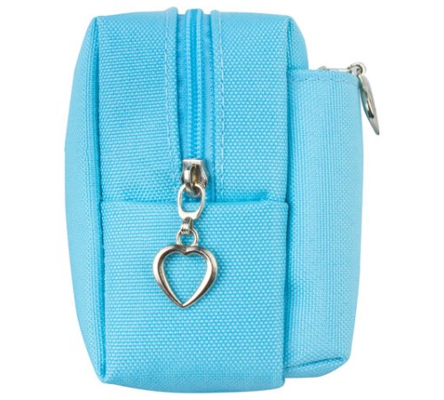 Пенал мягкий ЮНЛАНДИЯ, 2 отделения, полиэстер, 