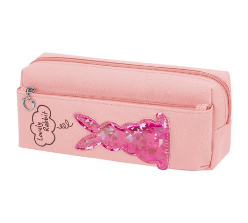 Пенал мягкий ЮНЛАНДИЯ, 2 отделения, полиэстер, 