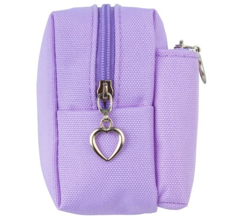 Пенал мягкий ЮНЛАНДИЯ, 2 отделения, полиэстер, 