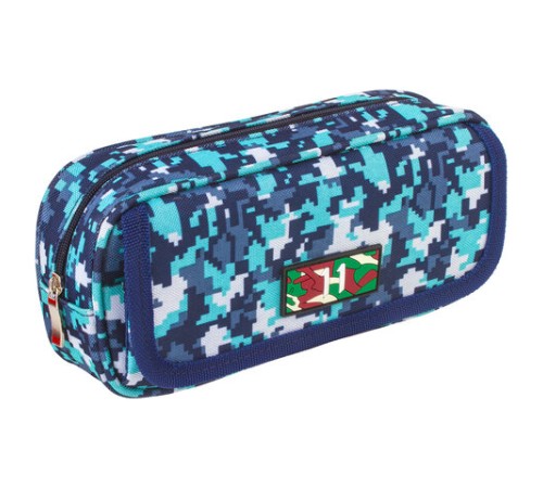 Пенал BRAUBERG для мальчиков, 1 отделение, органайзер, мягкий, 