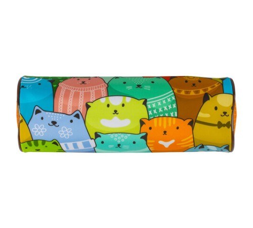 Пенал-тубус BRAUBERG, с эффектом Soft Touch, мягкий, 