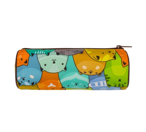 Пенал-тубус BRAUBERG, с эффектом Soft Touch, мягкий, 