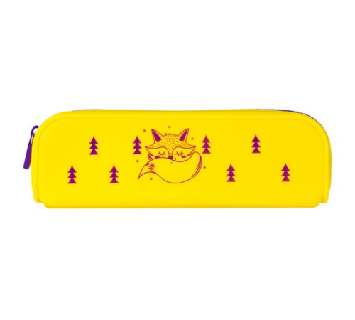 Пенал-косметичка BRAUBERG, силикон, 