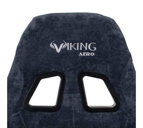 Кресло компьютерное Zombie VIKING KNIGHT, 2 подушки, ткань, синее, 1372993 Кресло компьютерное Zombie VIKING KNIGHT, 2 подушки, ткань, синее, 1372993
