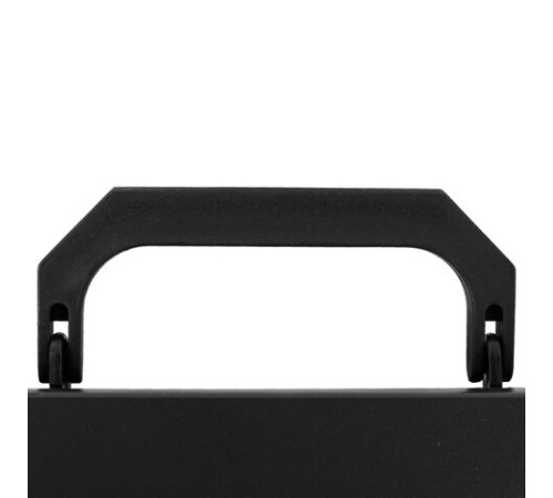 Портфель пластиковый STAFF А4 (320х225х36 мм), без отделений, черный, 229241