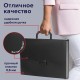 Портфель пластиковый STAFF А4 (330х235х36 мм), 13 отделений, индексные ярлыки, черный, 229245