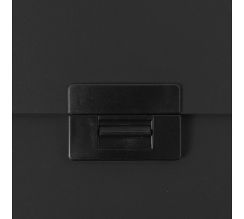 Портфель пластиковый STAFF А4 (330х235х36 мм), 13 отделений, индексные ярлыки, черный, 229245