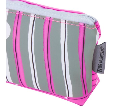 Пенал-косметичка BRAUBERG треугольный, мягкий, 