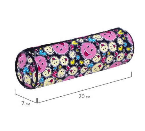 Пенал-тубус ПИФАГОР, мягкий, 