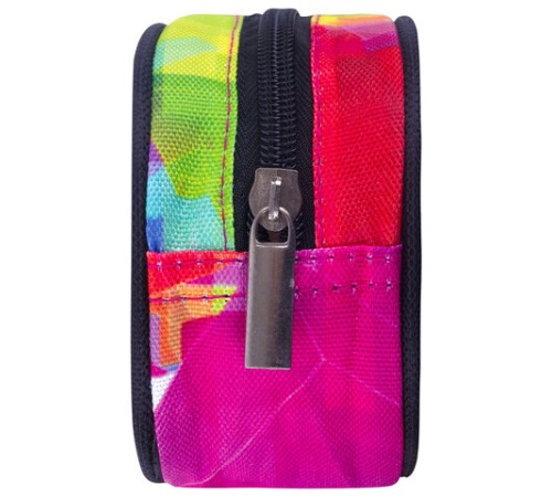 Пенал-косметичка BRAUBERG овальный, полиэстер, 