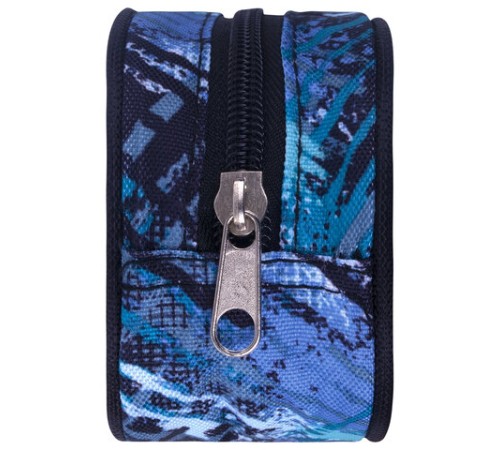 Пенал-косметичка BRAUBERG овальный, полиэстер, 